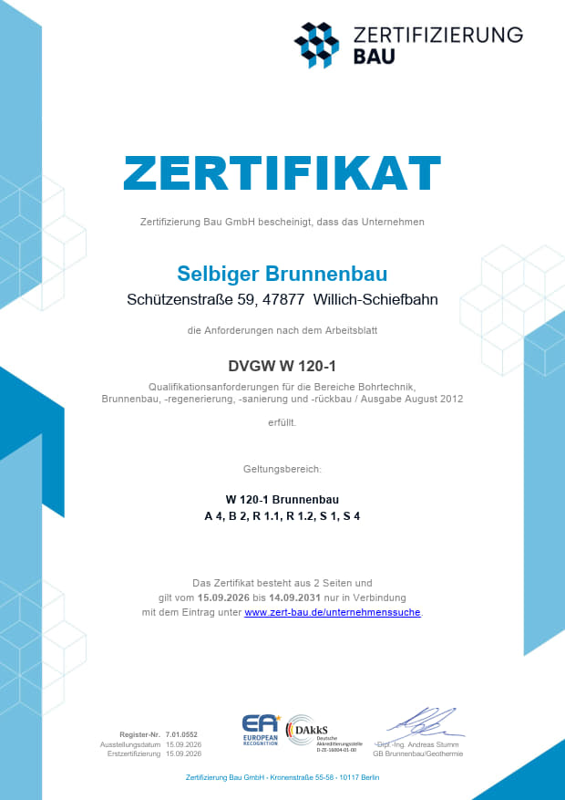 Selbiger Brunnenbau